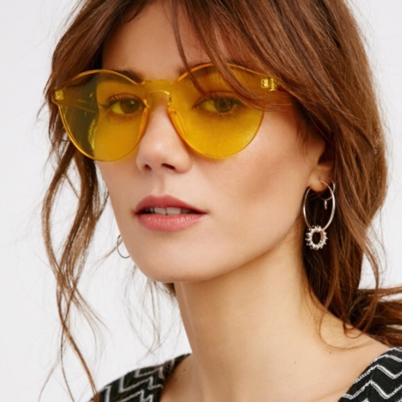 Free People vibrant tinted sunglasses - Picture 3 of 10